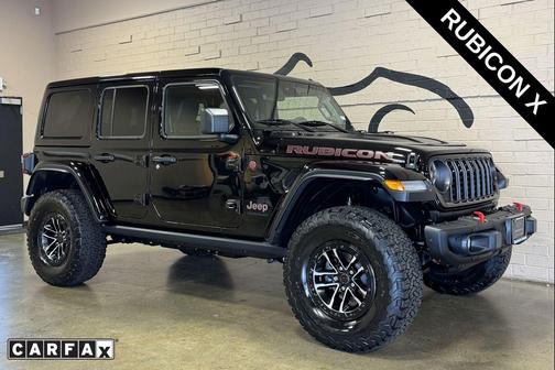 Black Clearcoat 2024 Jeep Wrangler Rubicon