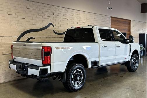 White 2024 Ford F-350 Platinum