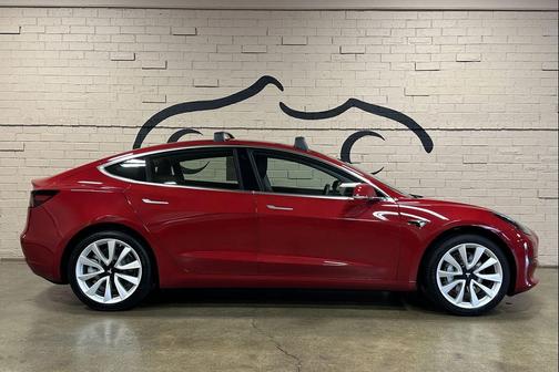 Red Multi-Coat 2019 Tesla Model 3 Standard Range
