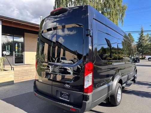 Black 2025 Ford Transit-350 XLT