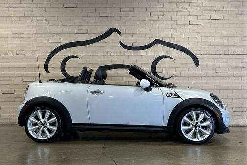 White Silver 2013 MINI Roadster Cooper S