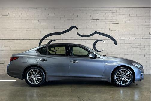 Graphite Shadow 2018 INFINITI Q50 3.0t LUXE