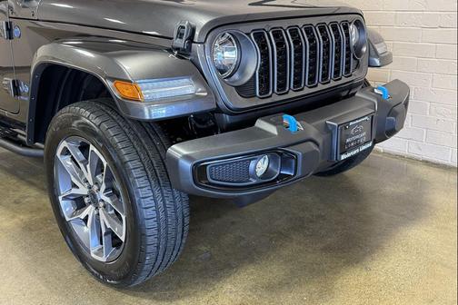Granite Crystal Metallic Clearcoat 2024 Jeep Wrangler 4xe Sport S