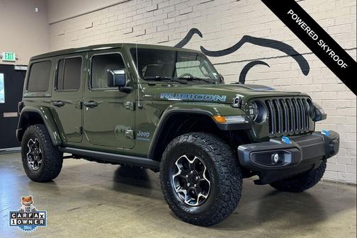 Sarge Green Clearcoat 2023 Jeep Wrangler 4xe Rubicon