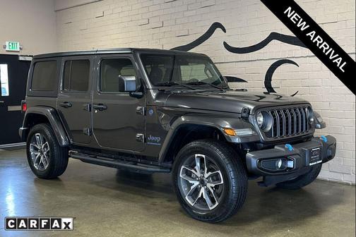 Granite Crystal Metallic Clearcoat 2024 Jeep Wrangler 4xe Sport S