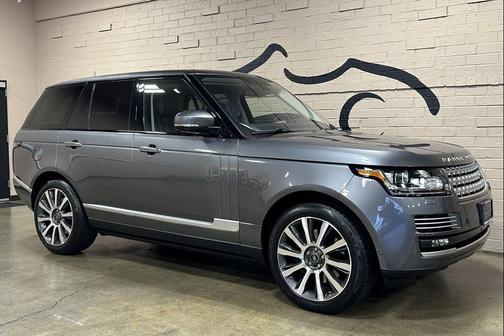 Gray 2016 Land Rover Range Rover 5.0L Supercharged Autobiography