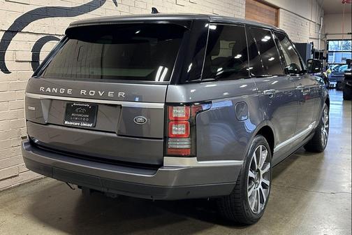 Gray 2016 Land Rover Range Rover 5.0L Supercharged Autobiography