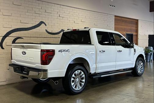 Star White Metallic Tri-Coat 2024 Ford F-150 Lariat