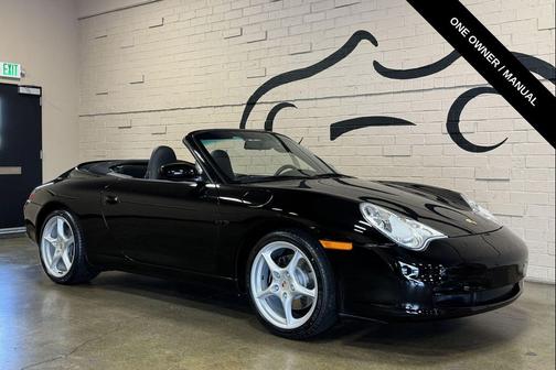 Black 2003 Porsche 911 911 Carrera Cabriolet
