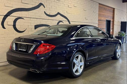 Capri Blue Metallic 2011 Mercedes-Benz CL-Class 4MATIC