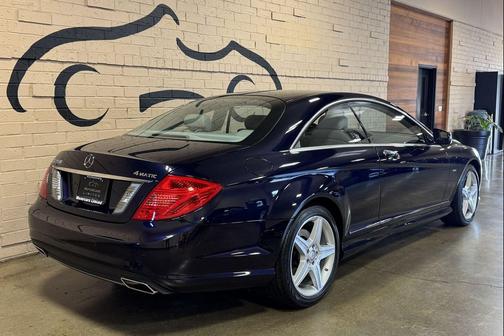 Capri Blue Metallic 2011 Mercedes-Benz CL-Class 4MATIC
