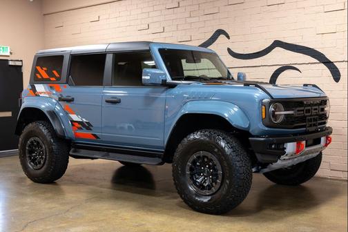 Azure Gray Metallic 2024 Ford Bronco Raptor