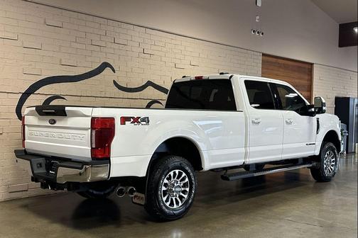 Star White Metallic Tri-Coat 2021 Ford F-350 Lariat