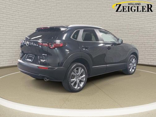 Jet Black Mica 2025 Mazda CX-30 2.5 S Preferred Package