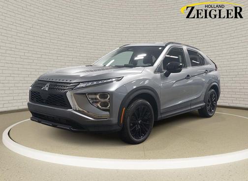 Mercury Gray Metallic 2024 Mitsubishi Eclipse Cross Black Edition S-AWC