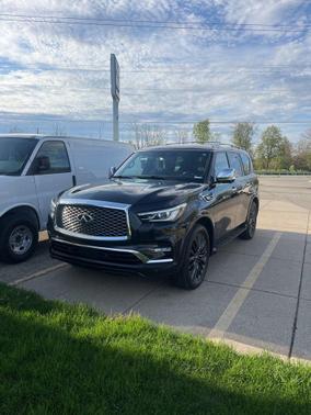 Mineral Black 2023 INFINITI QX80 SENSORY AWD