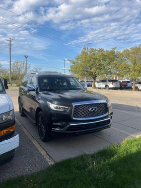 Mineral Black 2023 INFINITI QX80 SENSORY AWD