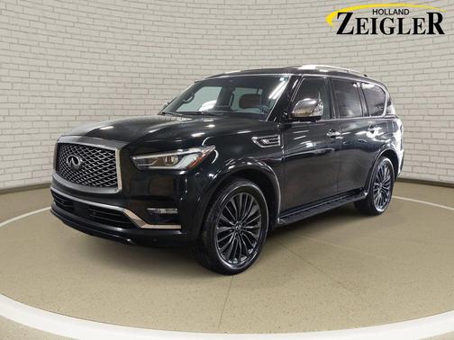Mineral Black 2023 INFINITI QX80 SENSORY AWD