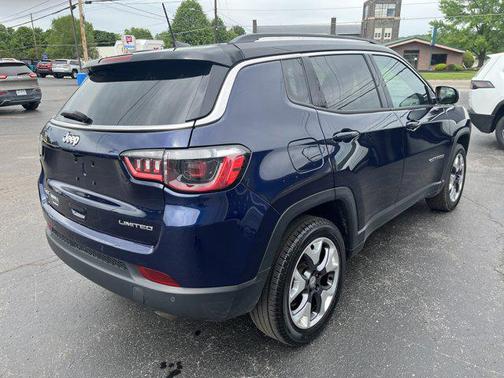 Jazz Blue Pearlcoat 2021 Jeep Compass Limited