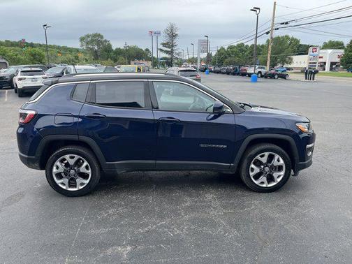 Jazz Blue Pearlcoat 2021 Jeep Compass Limited