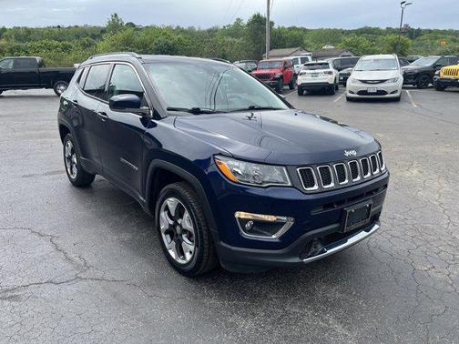 Jazz Blue Pearlcoat 2021 Jeep Compass Limited