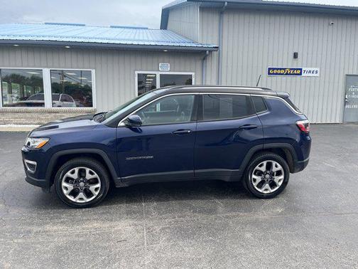 Jazz Blue Pearlcoat 2021 Jeep Compass Limited