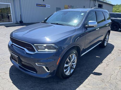 Reactor Blue Pearlcoat 2021 Dodge Durango Citadel AWD