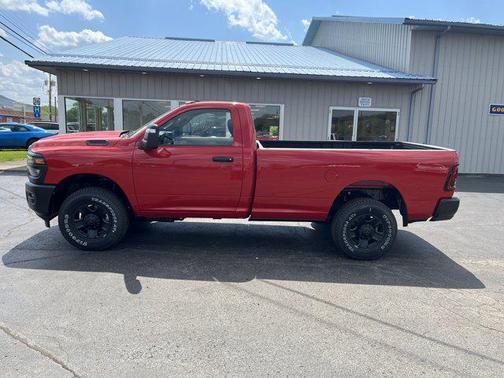 Flame Red Clearcoat 2026 RAM 3500 Tradesman Regular Cab 4x4 8' Box