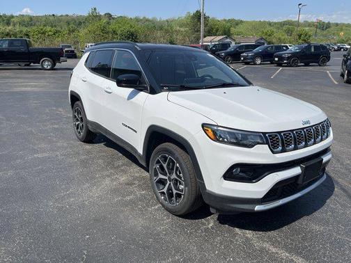 Bright White Clearcoat 2026 Jeep Compass Limited