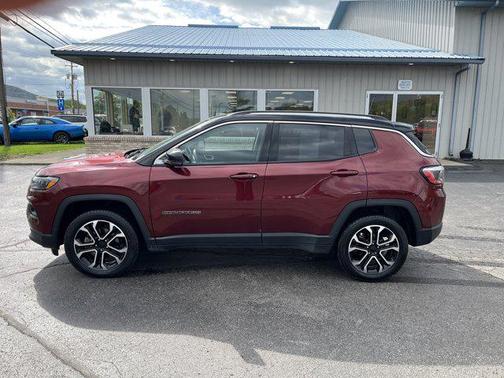 Velvet Red Pearlcoat 2022 Jeep Compass Limited