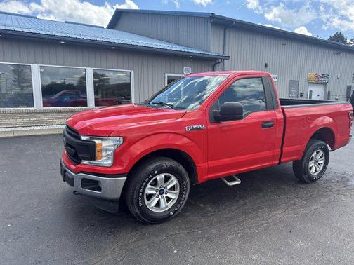 Red 2018 Ford F-150