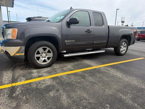 Storm Gray Metallic 2010 GMC Sierra 1500 SLE