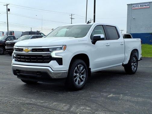 Summit White 2026 Chevrolet Silverado 1500 LT