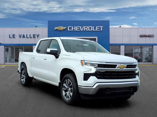 Summit White 2026 Chevrolet Silverado 1500 LT
