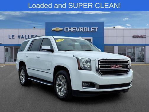 Summit White 2020 GMC Yukon SLT