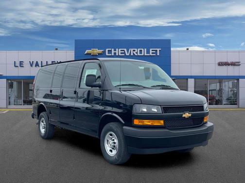 Black 2026 Chevrolet Express 2500 Work Van