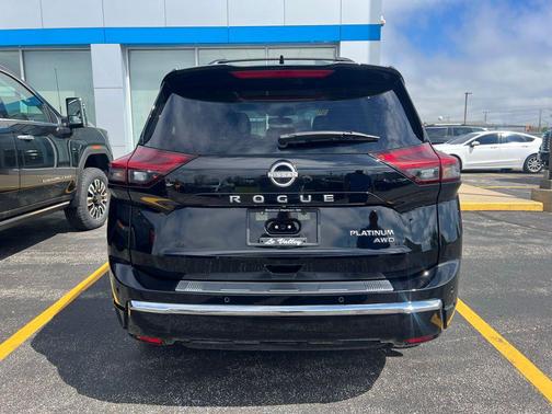 Super Black 2026 Nissan Rogue Platinum