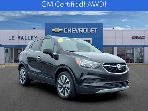 Ebony Twilight Metallic 2021 Buick Encore Preferred