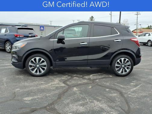 Ebony Twilight Metallic 2021 Buick Encore Preferred
