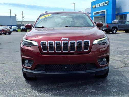 Velvet Red Pearlcoat 2021 Jeep Cherokee Latitude Lux