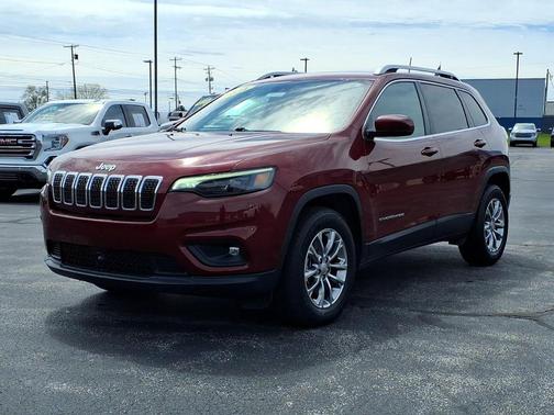 Velvet Red Pearlcoat 2021 Jeep Cherokee Latitude Lux