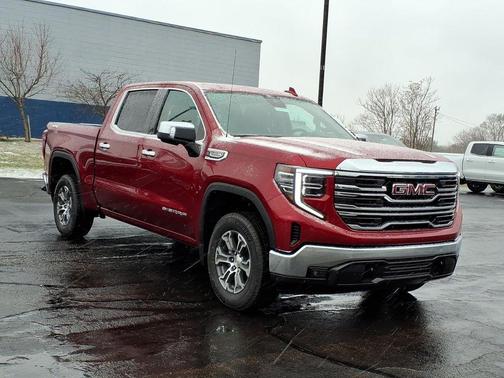 Volcanic Red Tintcoat 2026 GMC Sierra 1500 SLT Truck