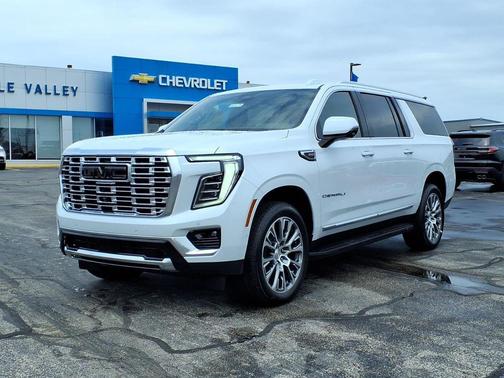 Glacier White Tricoat 2026 GMC Yukon XL Denali