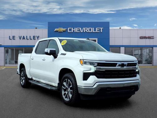 Summit White 2023 Chevrolet Silverado 1500 LT