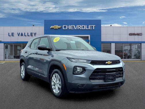 Satin Steel Metallic 2021 Chevrolet Trailblazer LS