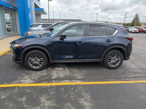 Deep Crystal Blue Mica 2020 Mazda CX-5 Touring