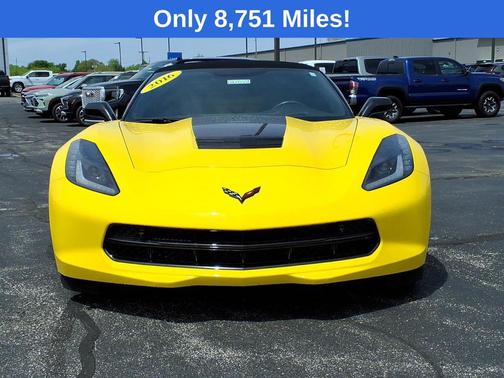 Corvette Racing Yellow Tintcoat 2016 Chevrolet Corvette Stingray Z51