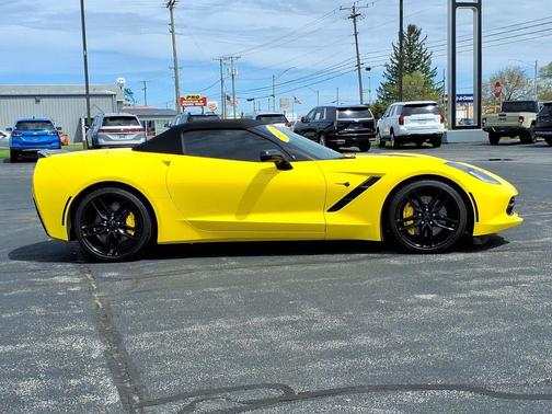 Corvette Racing Yellow Tintcoat 2016 Chevrolet Corvette Stingray Z51