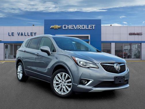 Satin Steel Metallic 2020 Buick Envision AWD Premium II