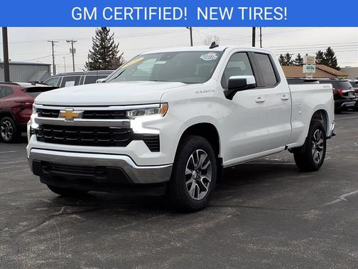 Summit White 2024 Chevrolet Silverado 1500 LT